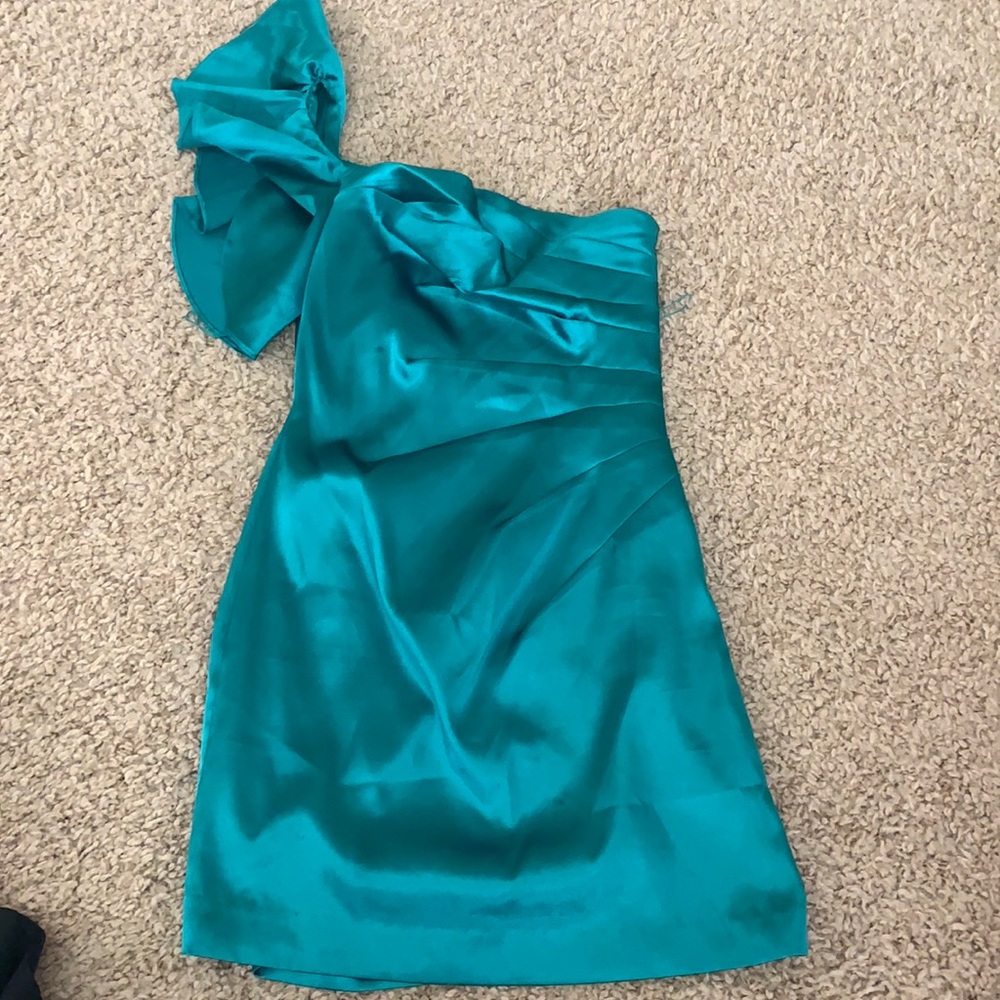 Emerald green one should dress